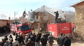 Konya'da Korkutan Yangın