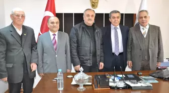 Ziraat Odası Başkanı Kabarık'tan, Özel İdare Genel Sekreteri Demirtaş'a Ziyaret