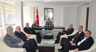 Tüm Özel Halk Otobüsleri Birliği'nden Çimenoğlu'na Ziyaret