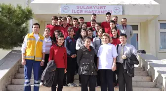 Öğrenciler Hastanede Eğitim Gördüler