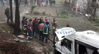 Zonguldak'ta İşçi Minibüsü Devrildi: 16 Yaralı