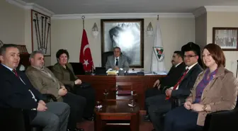 İl Sağlıkçılarından Başkan Semerci'ye Ziyaret