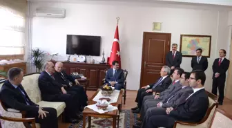 Demirel ve Bedük'den Vali Şahin'e Ziyaret