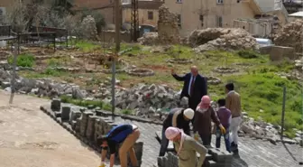 Mardin'de Yol Yapım Çalışmaları