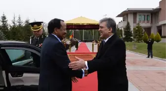 Kamerun Cumhurbaşkanı Biya Çankaya Köşkü'nde