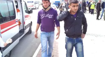 Lastiği Patlayan Otomobil Tarlaya Uçtu: 5 Yaralı