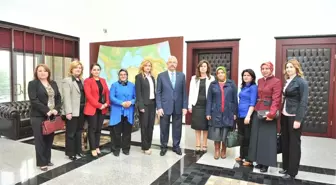 İş Kadınları Derneği'nden Vali Cerrah'a Ziyaret
