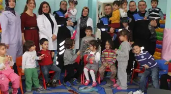 Özel Sevgi Çiçeği Kreşi Minikleri Polis Mesleğini Tanıdı
