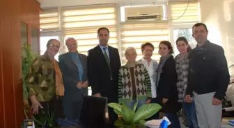 Ayvalık Çydd'den MEB Müdürü Bilene Ziyaret