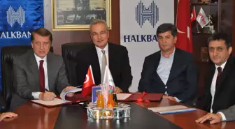 Btso ile Halkbank Mevduat Kaynak Kredisi Protokolü İmzaladı