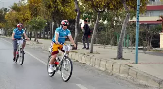 Gazeteciler Alanya'da Pedal Çevirdi