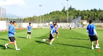 Bucaspor'da Adana Demirspor Maçı Öncesi Neşeli İdman