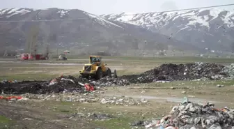 Muş'un Hasköy İlçesinde Çöp Sorunu