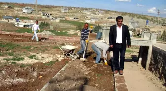 Elif Beldesinde Peyzaj Çalışmaları Yeniden Başlatıldı