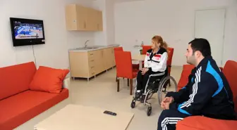Engelli Sosyal Tesisi Milli Sporcuları Ağırlıyor