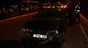 Adıyaman'da Zincirleme Kaza: 1 Yaralı