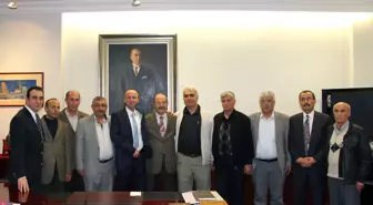 Emirdağlılar'dan Başkan Büyükerşen'e Ziyaret