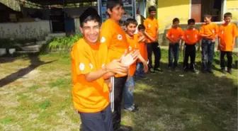 Çocuklar Spora Nişan Aldılar