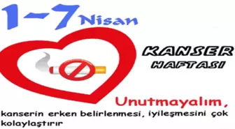 'Kanser Haftası'