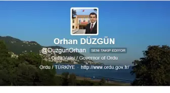 Vali Düzgün Tweet ile Soruşturma Başlattı