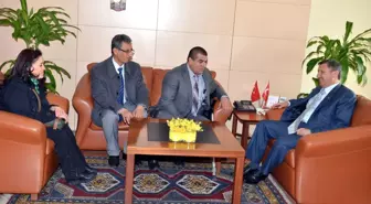 Türkiye Fiziksel Engelliler Federasyonu Başkanı Kılıç, Vali Yılmaz'ı Ziyaret Etti