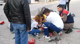 Direksiyon Sınavına Giderken Kaza Geçirdiler