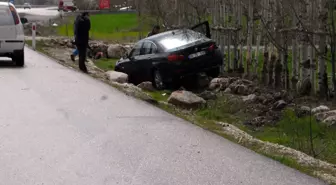 Burdur'da Şiddetli Dolu Kazaya Neden Oldu