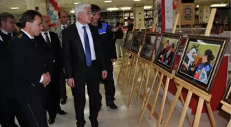 '70 Karede Karaman Polisi' Resim Sergisi Açıldı