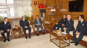 Emniyetten Vali Cengiz'e Ziyaret