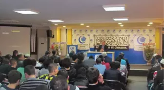 Necmettin Çalışkan Adana'da Kutlu Doğum Konferansı Verdi
