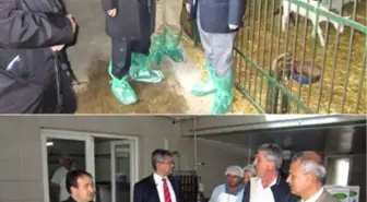 İl Gıda, Tarım ve Hayvancılık Müdürü Akkuş'un Ziyaretleri
