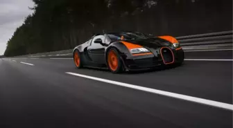 Dünyanın En Hızlı Üstü Açık Otomobili Bugatti Veyron Oldu