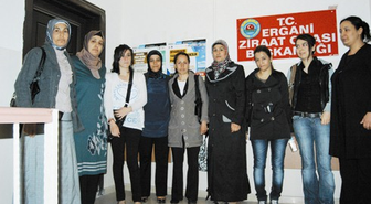 Erganili Kadın Çiftçilere 'Tarım Semineri'