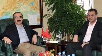 Tanık'tan Vali Coş'a Ziyaret
