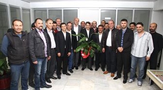 Yumurta Üreticileri ve Satıcıları Derneği'nden Başkan Tartan'a Ziyaret