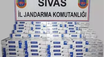 Sivas'ta Kaçak Sigara Operasyonu