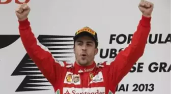 Çin Grand Prix'sini Fernando Alonso Kazandı