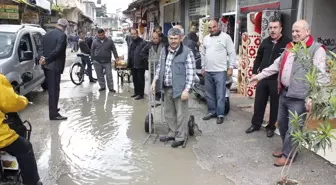Halep Çarşısı'nda 'Atık Su Tahliyesi' Sıkıntısı