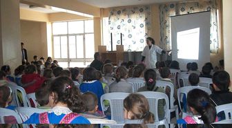 İlkokul Öğrencilerine Kırım Kongo Kanamalı Ateşi Hastalığı Semineri