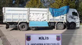 Kilis'te 17 Ton Kaçak Şeker Ele Geçirildi