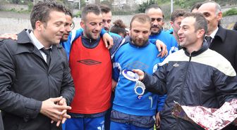AK Parti İl Yönetimi, Zonguldak Kömürspor'u Ziyaret Etti