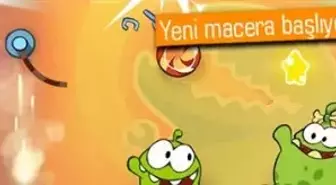Cut The Rope'un Yeni Oyunu 'Time Travel' Yayınlandı