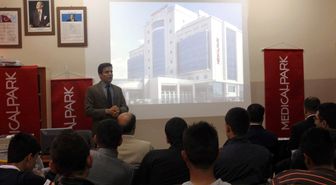 Çıraklık Eğitim Merkezi'ndeki Öğrencilere İlk Yardım Kursu