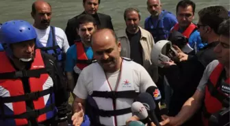 10 Yıl Aradan Sonra Botan Çayında Rafting Heyecanı