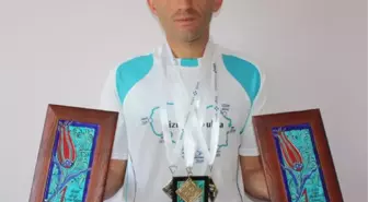 Uşaklı Maratoncudan İki Birincilik