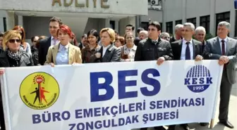 Zabıt Katiplerine Sınav Genelgesi Protesto Edildi