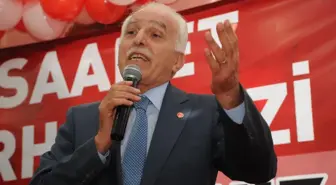 Saadet Partisi Genel Başkanı Kamalak Açıklaması