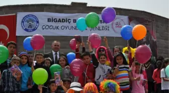 Bigadiç'li Çocuklar Eğlenceye Doydu