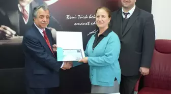 Sakarya İl Sağlık Müdürlüğü Personeline Başarı Belgesi