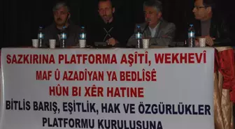 Tatvan'da Mutabakat Oluşumu Toplantısı